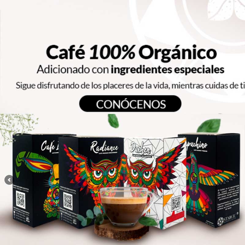 café 100% orgánico