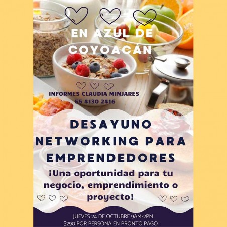 CIRCULO ENTREPRENEUR | DESAYUNOS NETWORKING CDMX lleva tu emprendimiento al siguiente nivel